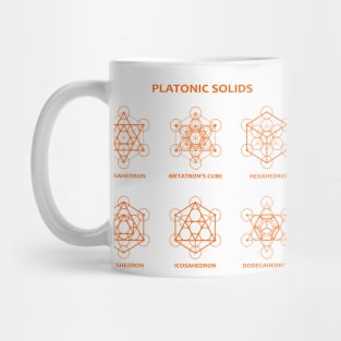 Platonic Solids Mug